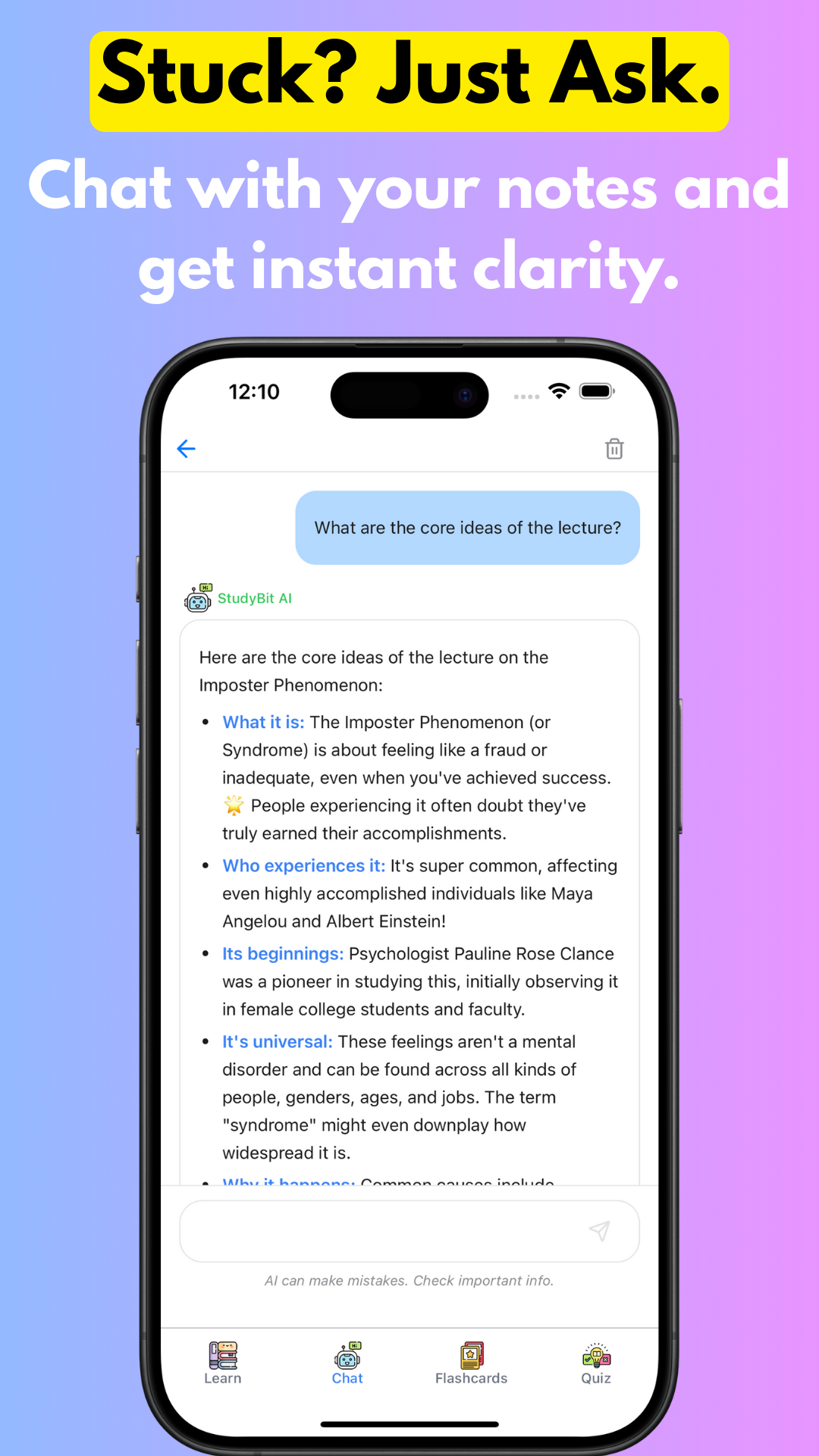 Chat with your notes